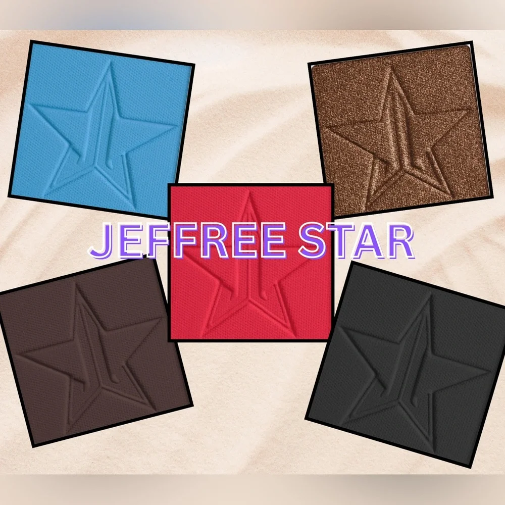 NEW - Jeffree Star Eyeshadow Artistry Singles, Variety